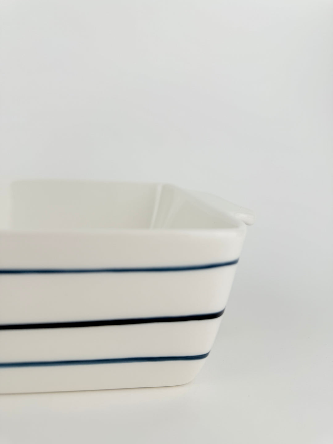 Blue Bay Rectangular Baker, Stripe