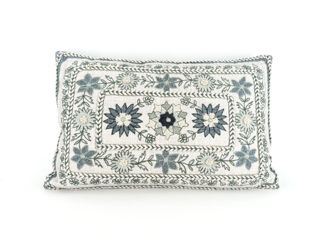 Pillow Blue/Multi 13x21