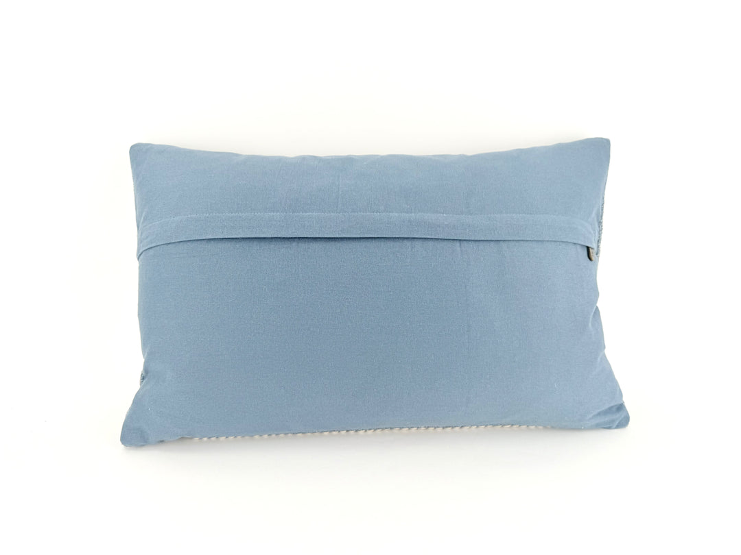 Pillow Blue/Multi 13x21
