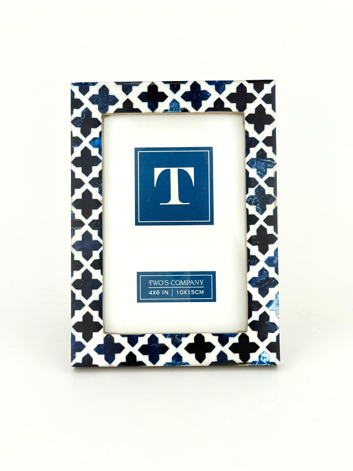 Indigo Picture Frame, 4" x 6"