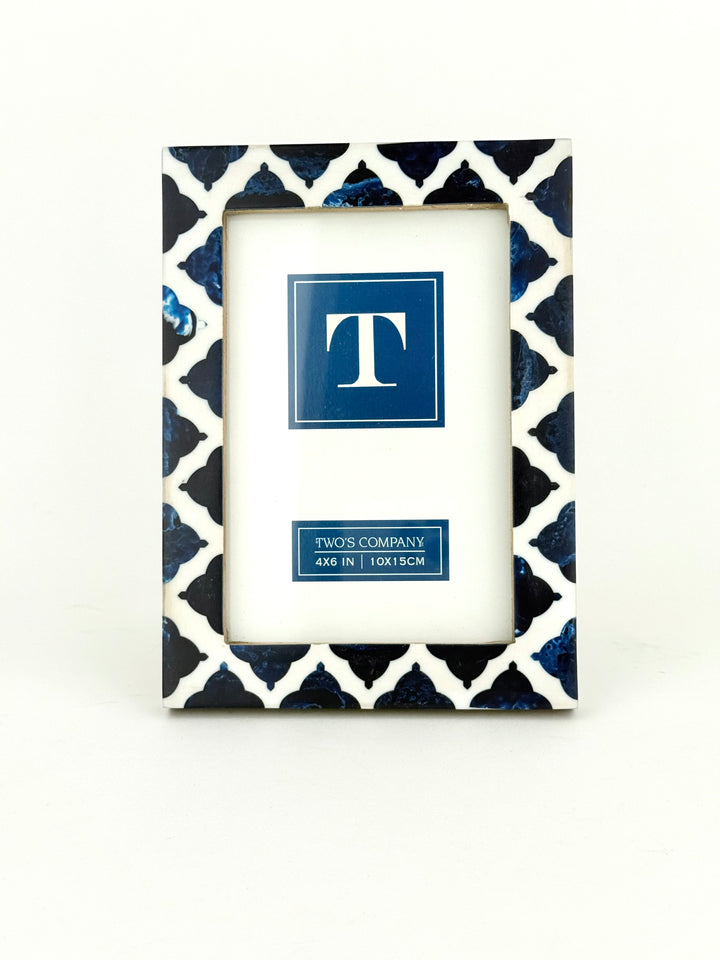 Indigo Picture Frame, 4" x 6"