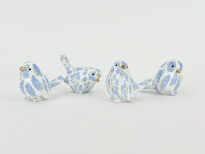 Blue Hydrangea Bird