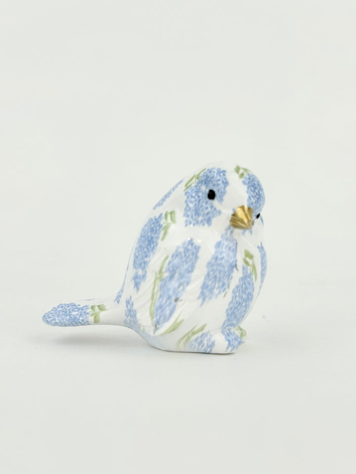 Blue Hydrangea Bird
