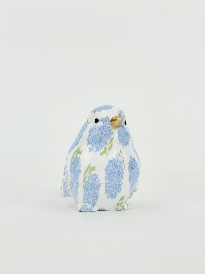 Blue Hydrangea Bird