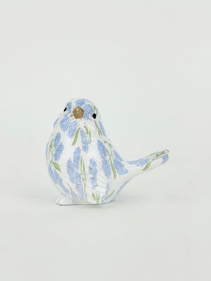 Blue Hydrangea Bird