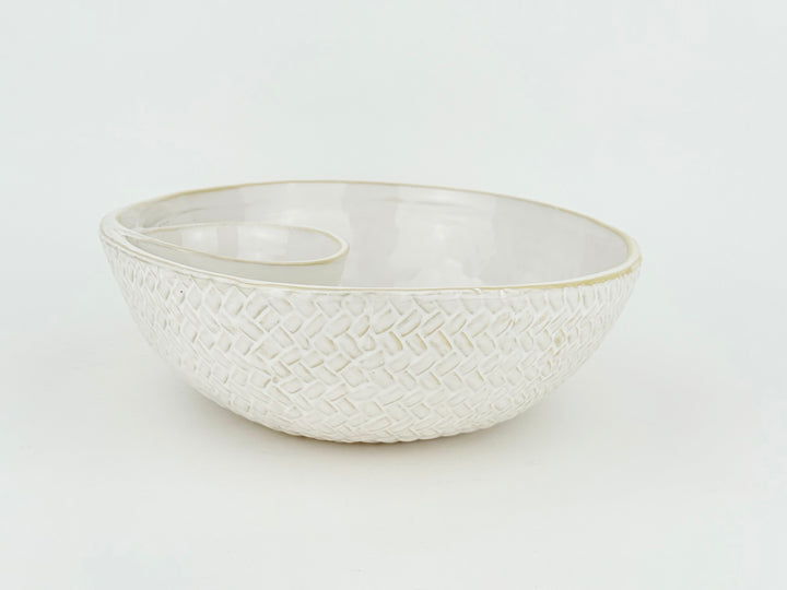 Stoneware Chip and Dip