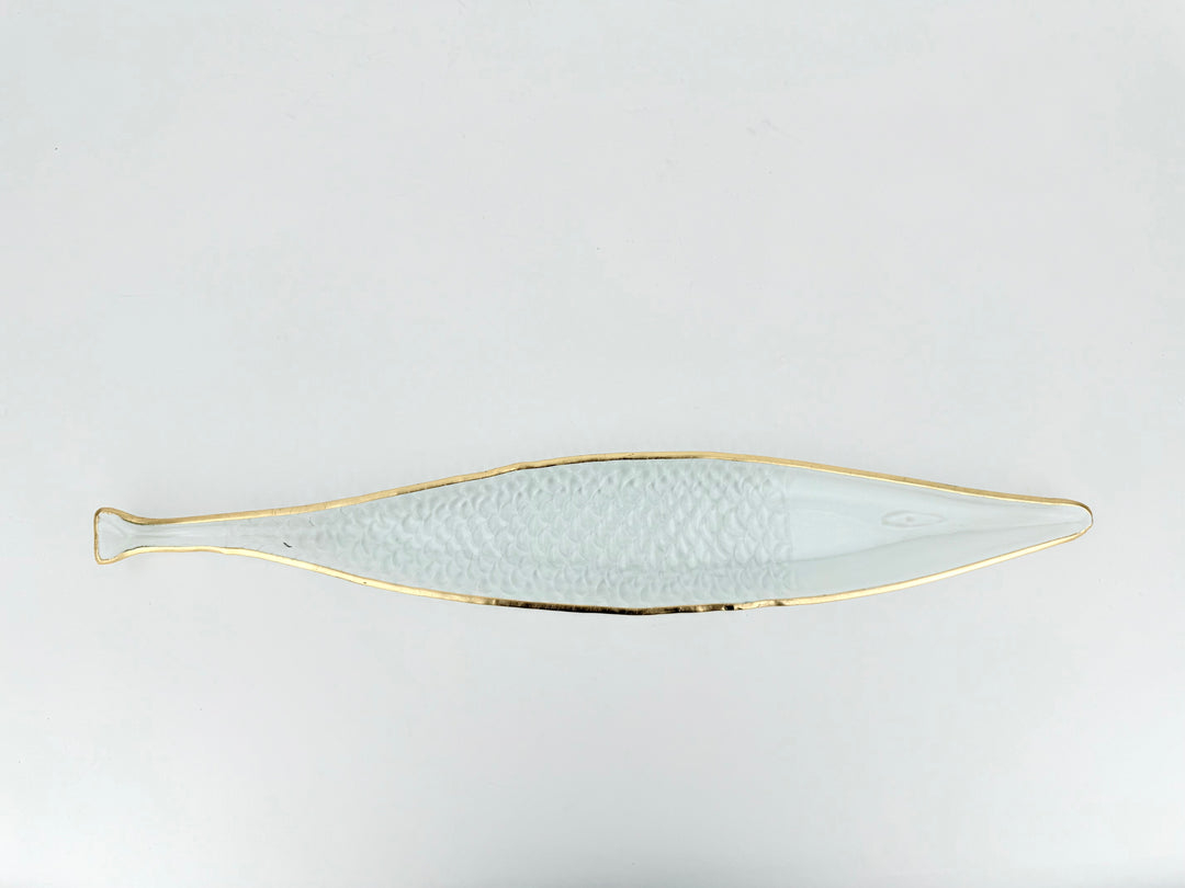 Long Glass Fish Tray