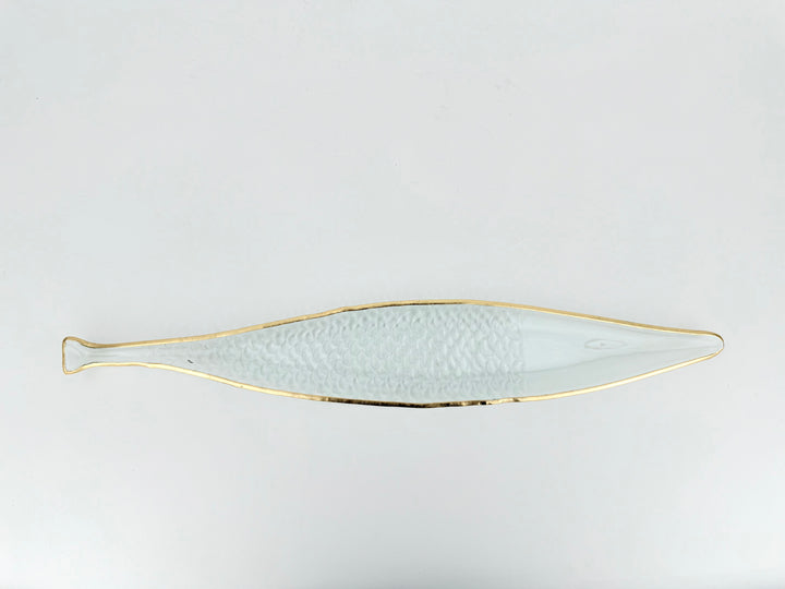 Long Glass Fish Tray