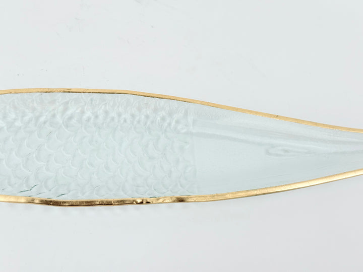 Long Glass Fish Tray