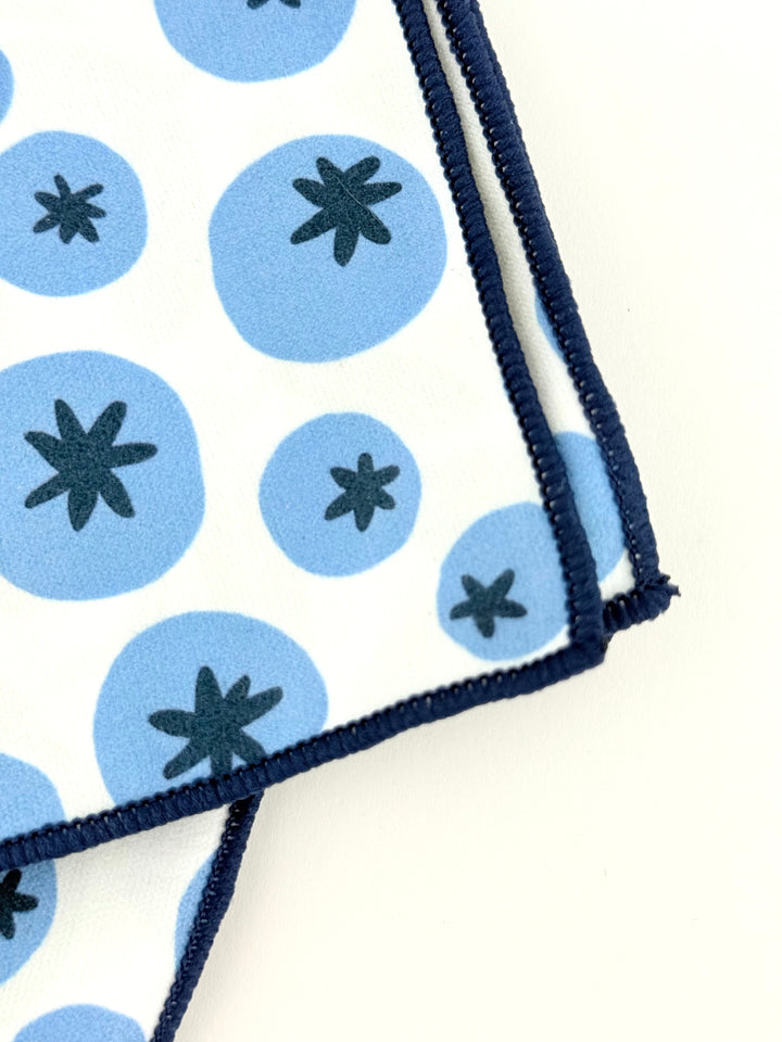 Blu Cocktail Napkins, Set Of 8