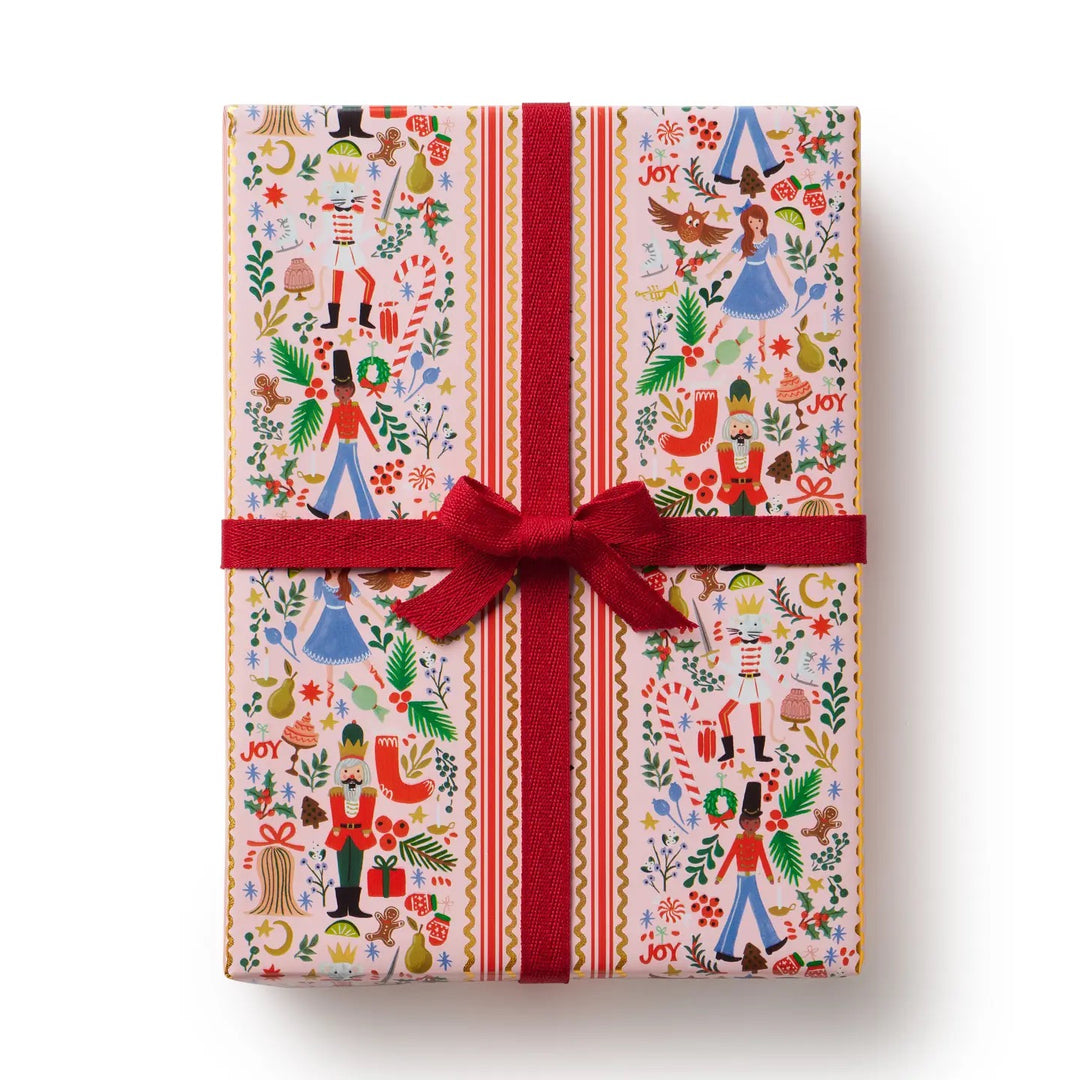 Holly Jolly Nutcracker Wrapping Roll
