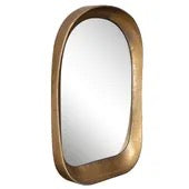 Bradano Arch Mirror, Brass