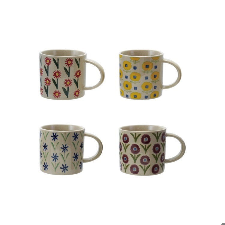 Colorful Stamped Mug