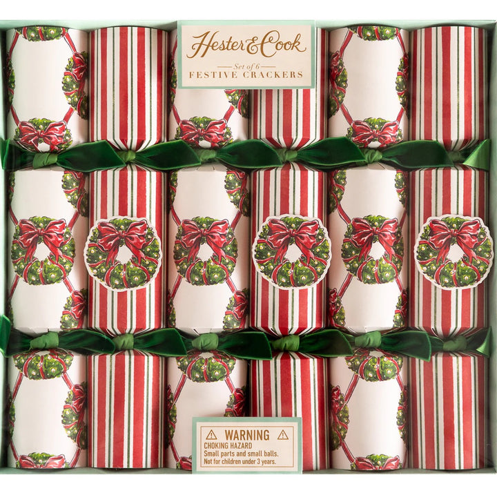 Holiday Wreath Crackers | Box Of 6
