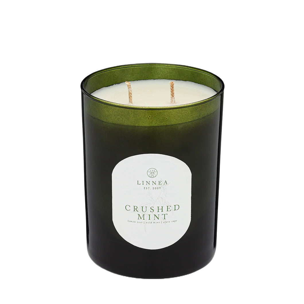 Crushed Mint 2-Wick Large Candle