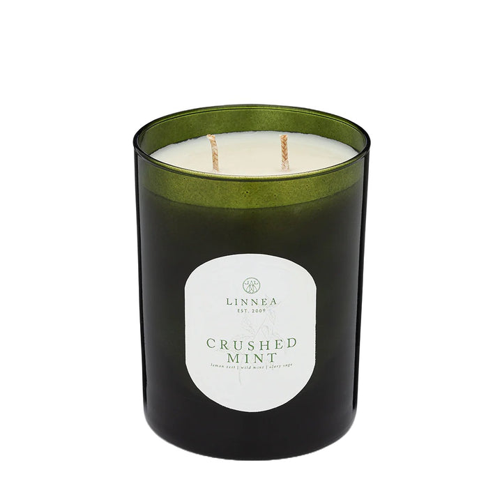 Crushed Mint 2-Wick Large Candle