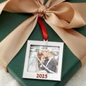 2025 Silver Frame Ornament