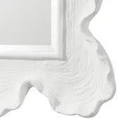 Sea Coral Mirror, White