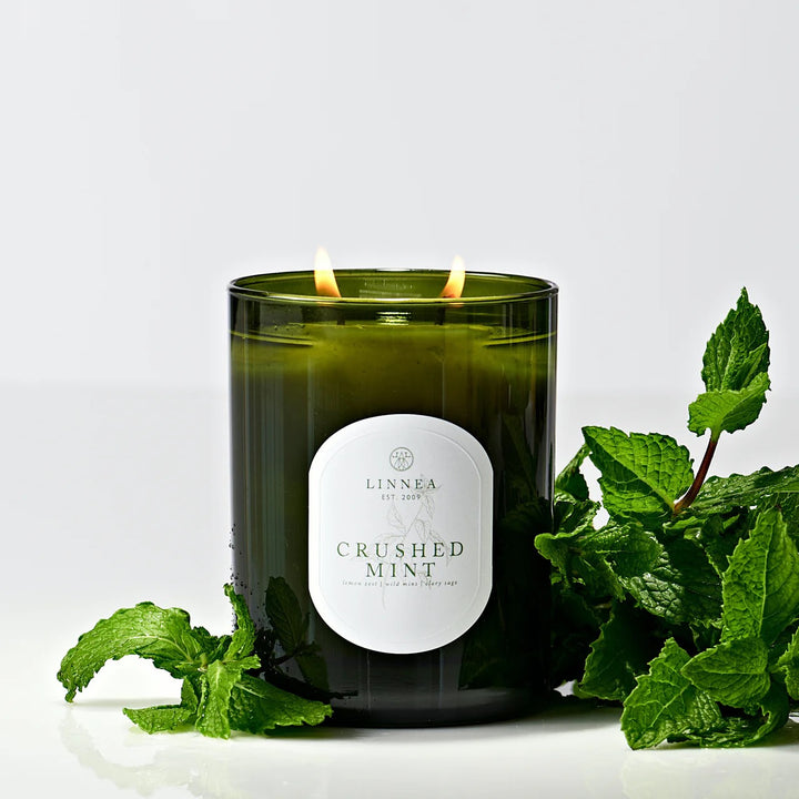 Crushed Mint 2-Wick Large Candle