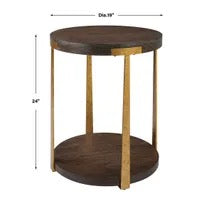 Palisade Side Table, Walnut