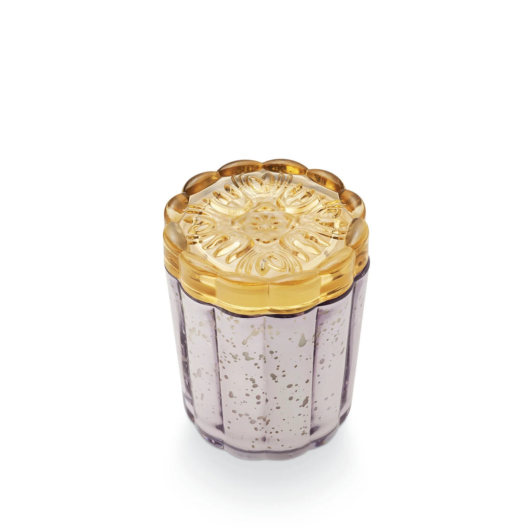 Lavender La La Flourish Glass Candle