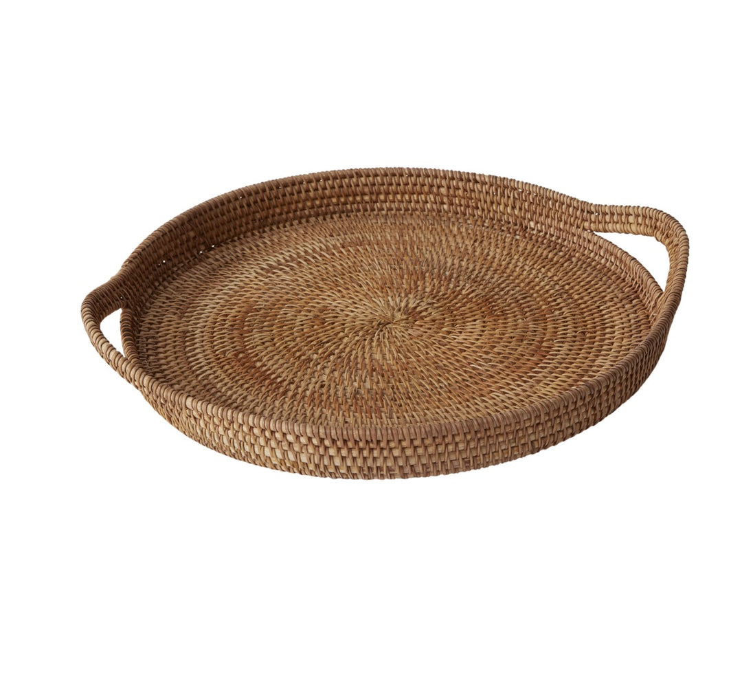 Raffi Woven Round Tray