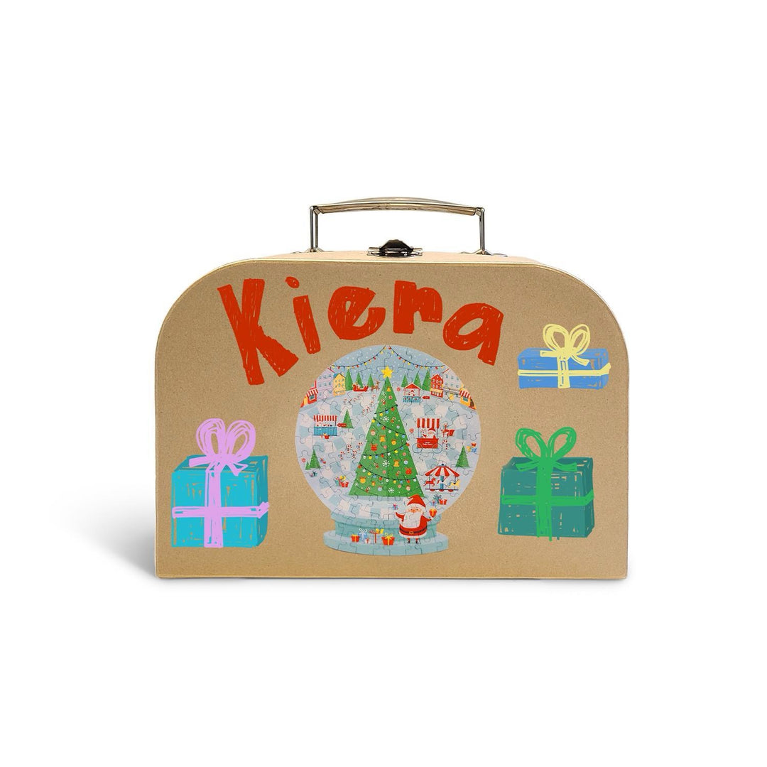Snow Globe Shaped Puzzle