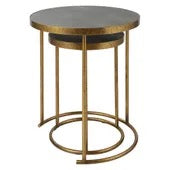 Aragon Nesting Tables, Set Of 2, Gray