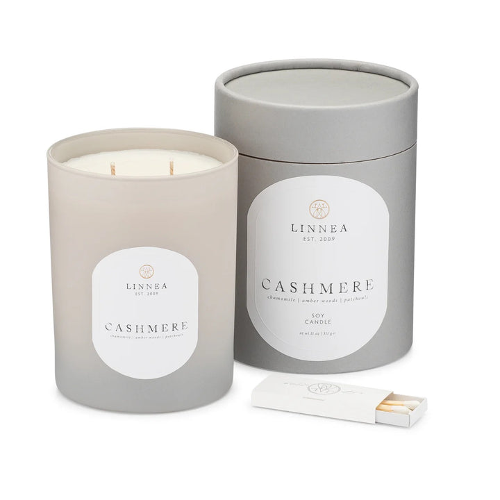 Cashmere 2-Wick Large Candle
