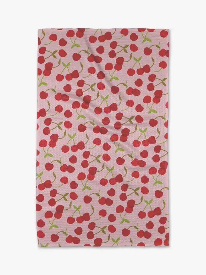 Cheery Cherries Tea Towel