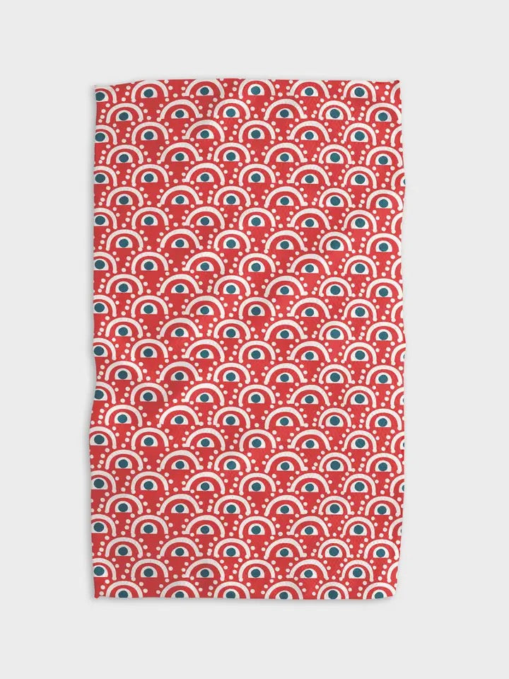 See What I Saw Tea Towel