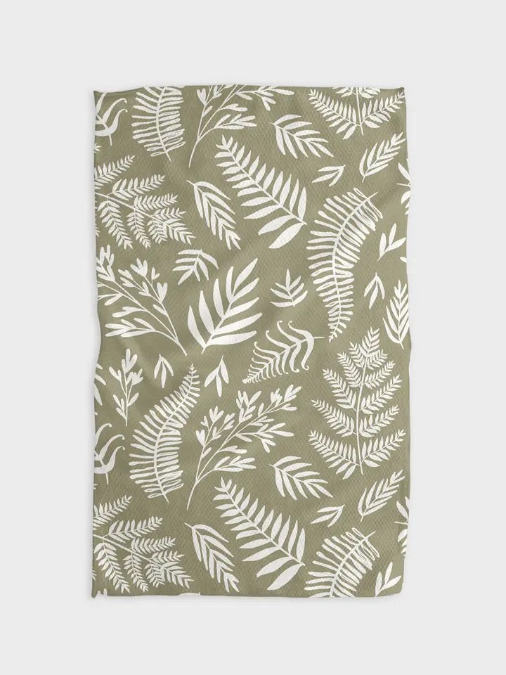 Olive Tea Towel