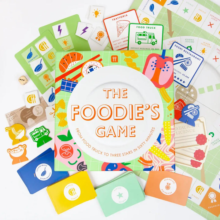 The Foodie's Game | Trivia Board Game