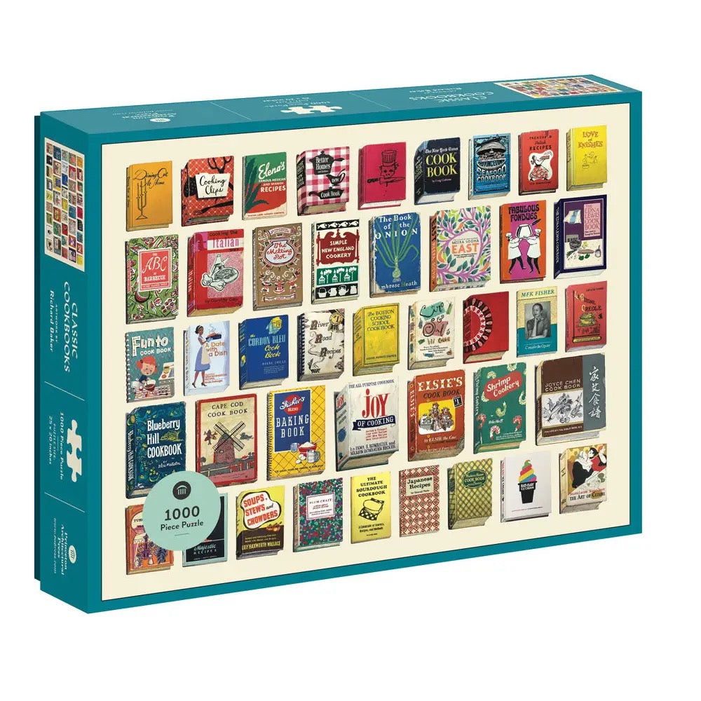 Classic Cookbooks 1000 Piece Puzzle