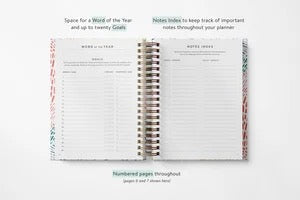 Rainbow Sunset Daily Planner