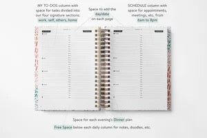 Rainbow Sunset Daily Planner