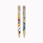 Abstracte & Chime Des Fleurs Pen Set, Set Of 2