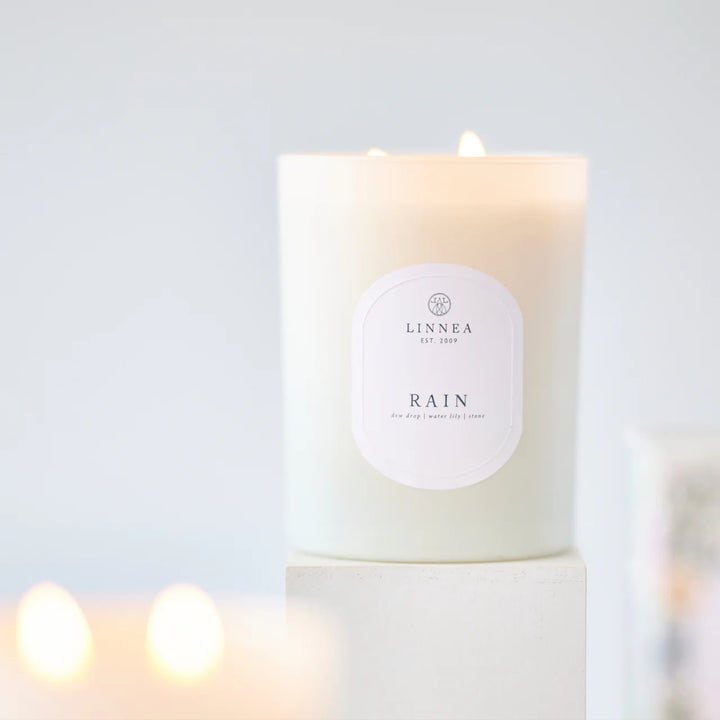 Rain 2-Wick Large Candle