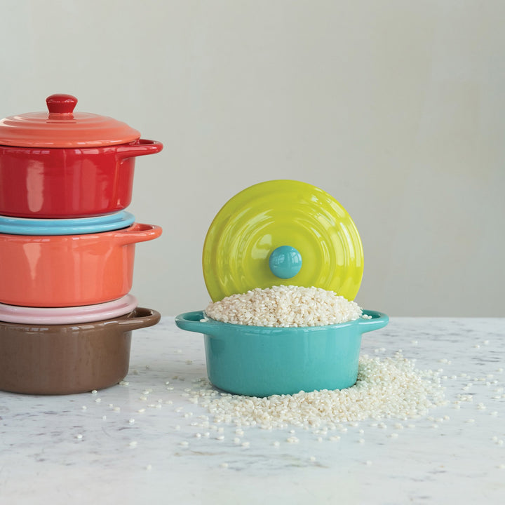 Stoneware 2-Tone Mini Bakers