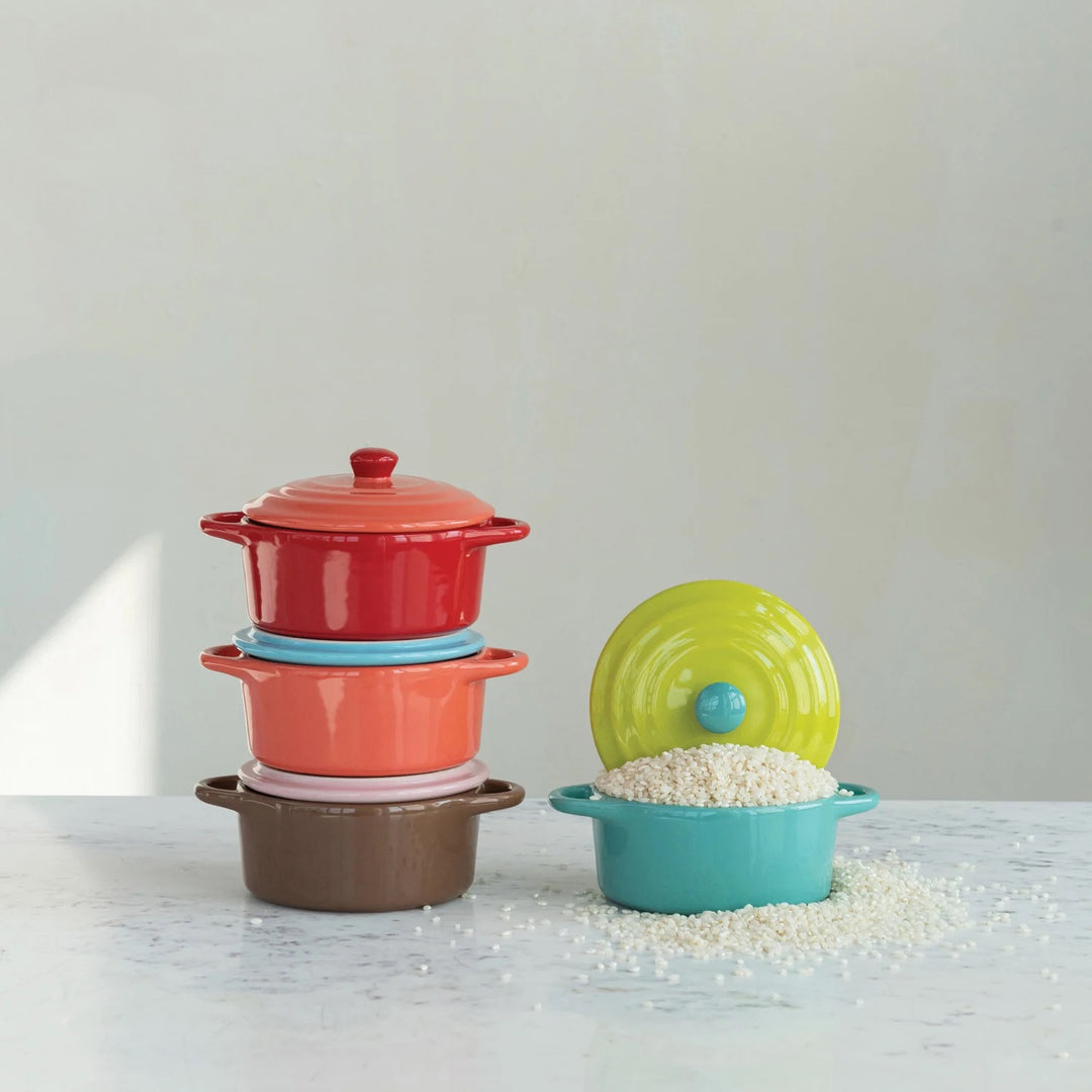 Stoneware 2-Tone Mini Bakers