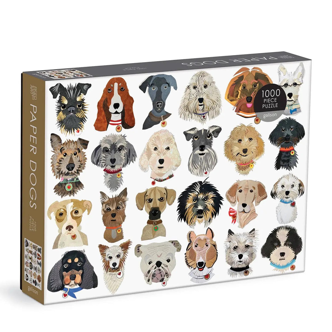 Paper Dogs Puzzle, 1000 Pieces