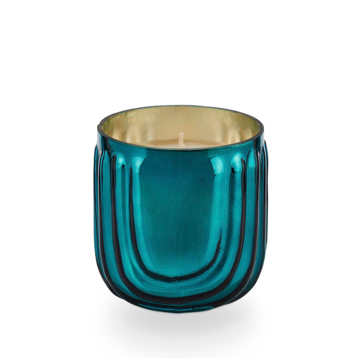 Wondermint Pressed Glass Candle