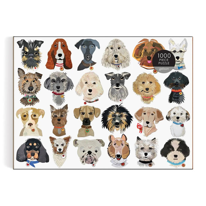 Paper Dogs Puzzle, 1000 Pieces