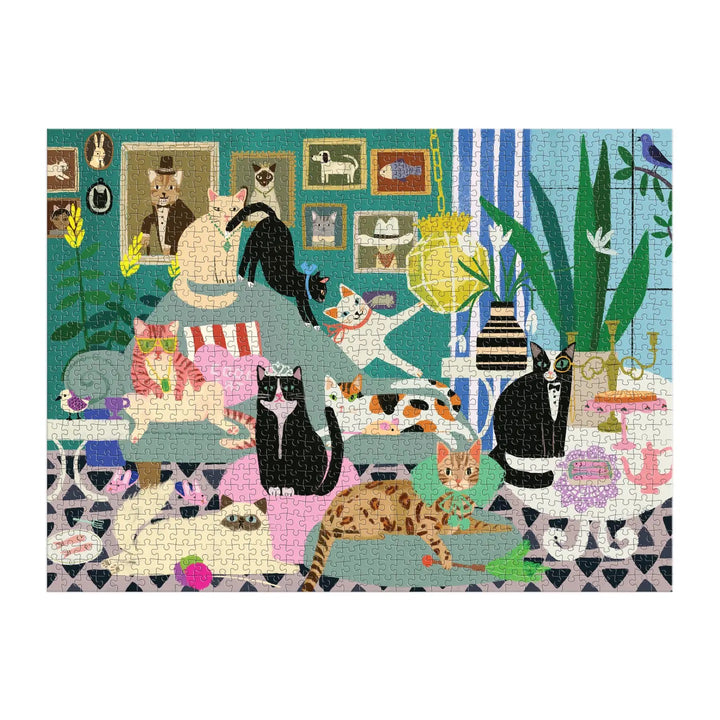 Glamour Cats Puzzle, 1000 Pieces