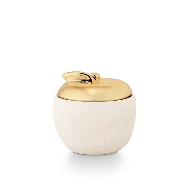 Gold & Ceramic Apple Orchard Candle