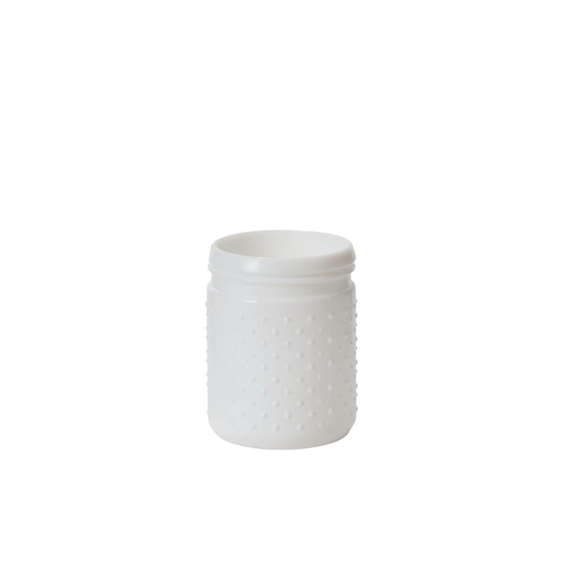 White Hobnail Vase
