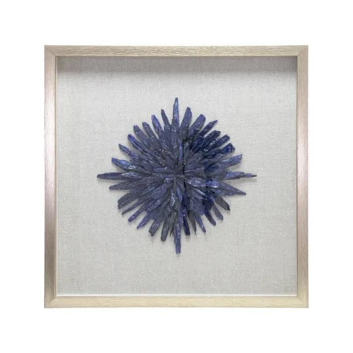 Blue Miriam Shadow Box Wall Art