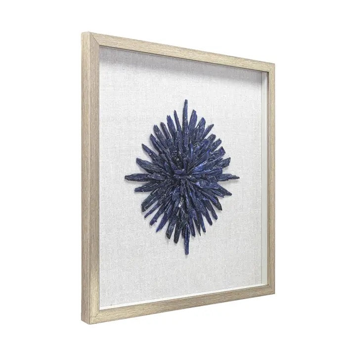 Blue Miriam Shadow Box Wall Art
