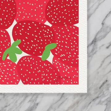 Bunch Of Strawberries Framed Art Print, 8" x 10"