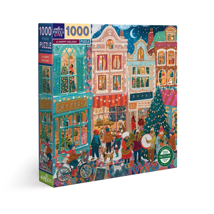 A Happy Holiday Puzzle, 1000 Pieces